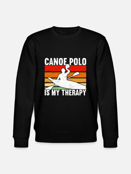Canoe Polo - Stanley/Stella CHANGER Unisex Organic Sweatshirt - black