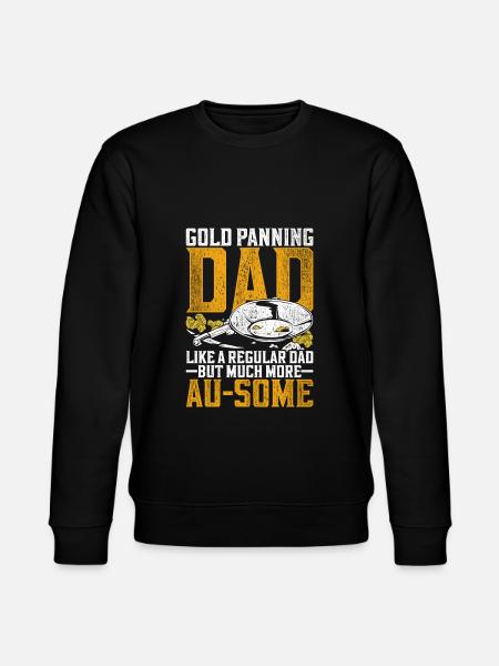 Goldschürfer Goldgräber Goldsucher Vater - Stanley/Stella Unisex Bio-Sweatshirt CHANGER - Schwarz