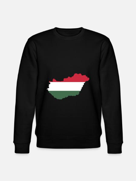 Hungary - Hungary - Magyarország - Stanley/Stella CHANGER Unisex Organic Sweatshirt - black