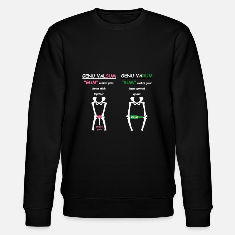 Physiotherapeut Geschenk - Stanley/Stella Unisex Bio-Sweatshirt CHANGER - Schwarz