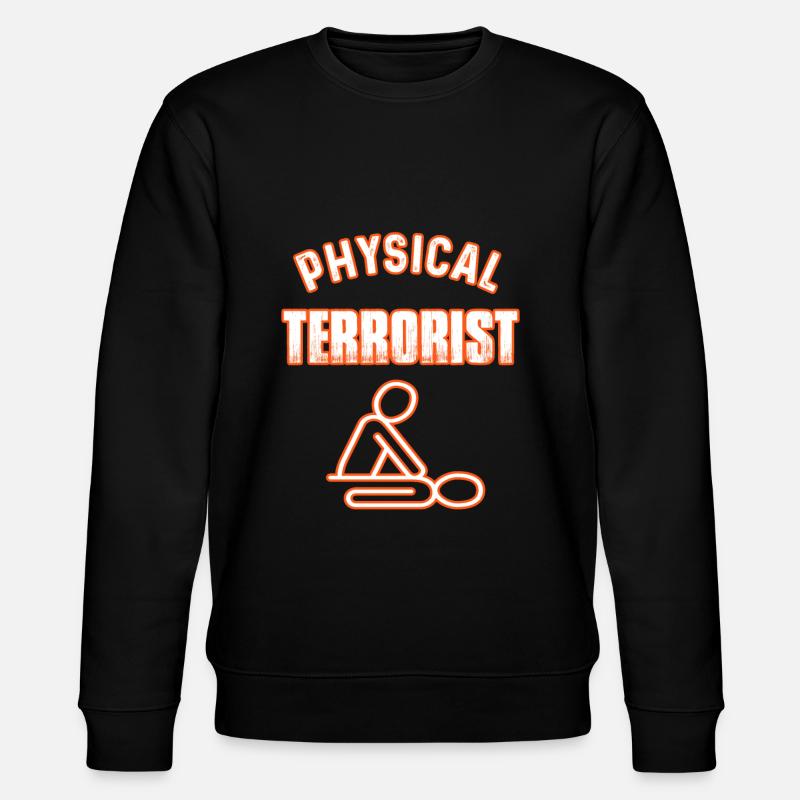 Physiotherapeut Geschenk - Stanley/Stella Unisex Bio-Sweatshirt CHANGER  - Schwarz