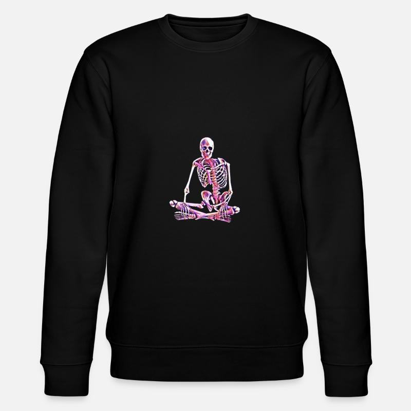 skeleton - Stanley/Stella CHANGER Unisex Organic Sweatshirt - black