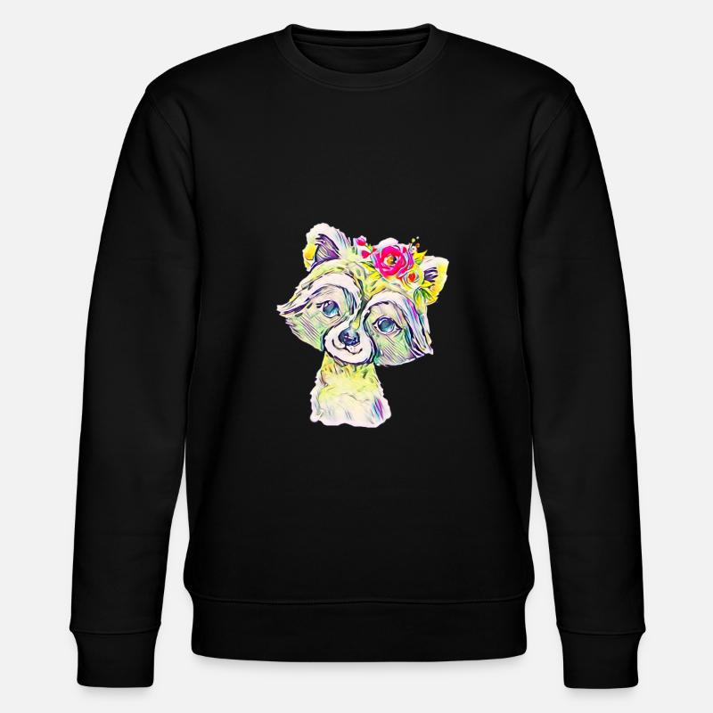 raton laveur - Sweat bio CHANGER Stanley/Stella Unisexe - noir