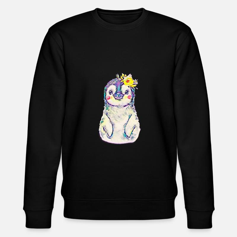 Penguin - Stanley/Stella CHANGER Unisex Organic Sweatshirt - black