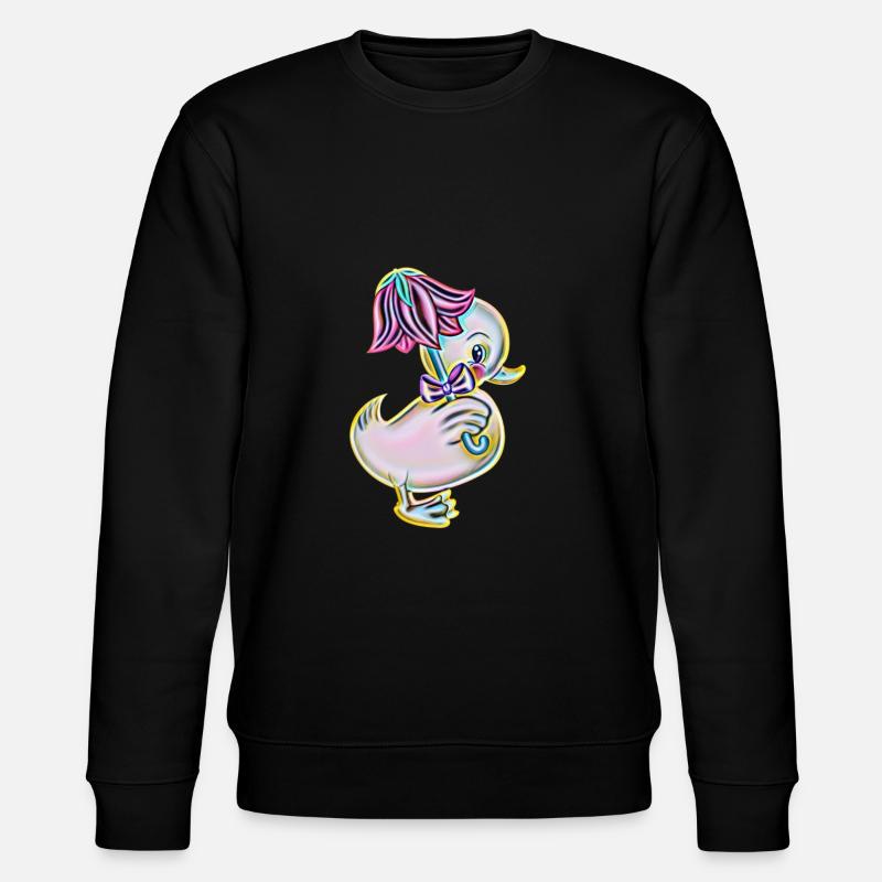 Ente - Stanley/Stella Unisex Bio-Sweatshirt CHANGER  - Schwarz