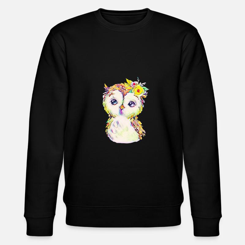 hibou - Sweat bio CHANGER Stanley/Stella Unisexe - noir