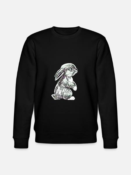 Hare - Stanley/Stella CHANGER Unisex Organic Sweatshirt - black