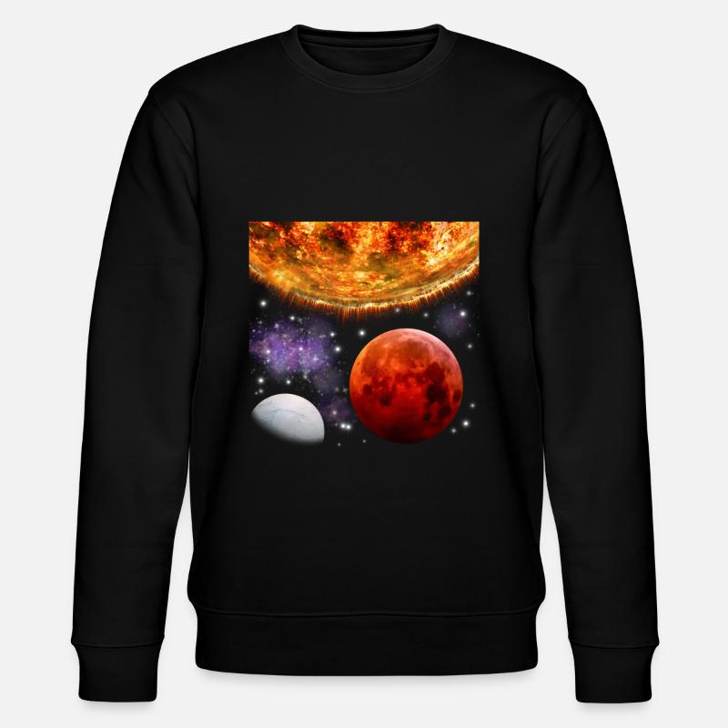 Space - Stanley/Stella CHANGER Unisex Organic Sweatshirt - black