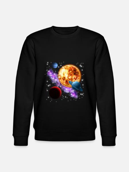 universe - Stanley/Stella CHANGER Unisex Organic Sweatshirt - black