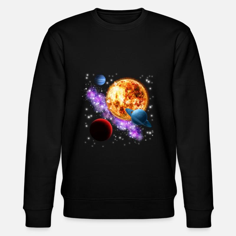 Universum - Stanley/Stella Unisex Bio-Sweatshirt CHANGER  - Schwarz