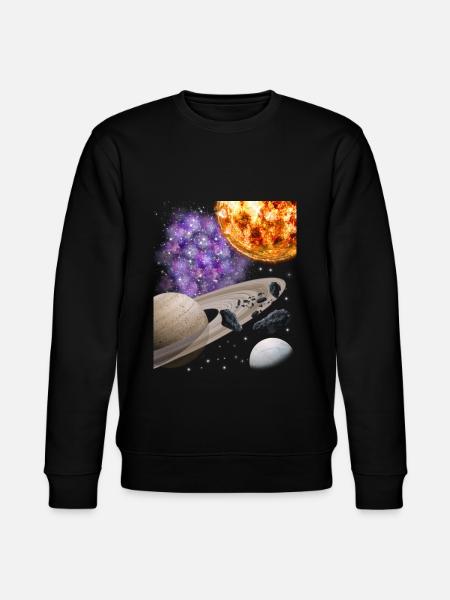 universe - Stanley/Stella CHANGER Unisex Organic Sweatshirt - black