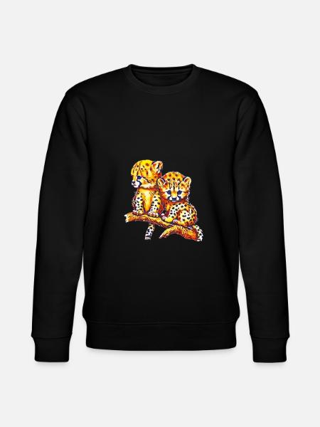 Cheetahs - Stanley/Stella CHANGER Unisex Organic Sweatshirt - black