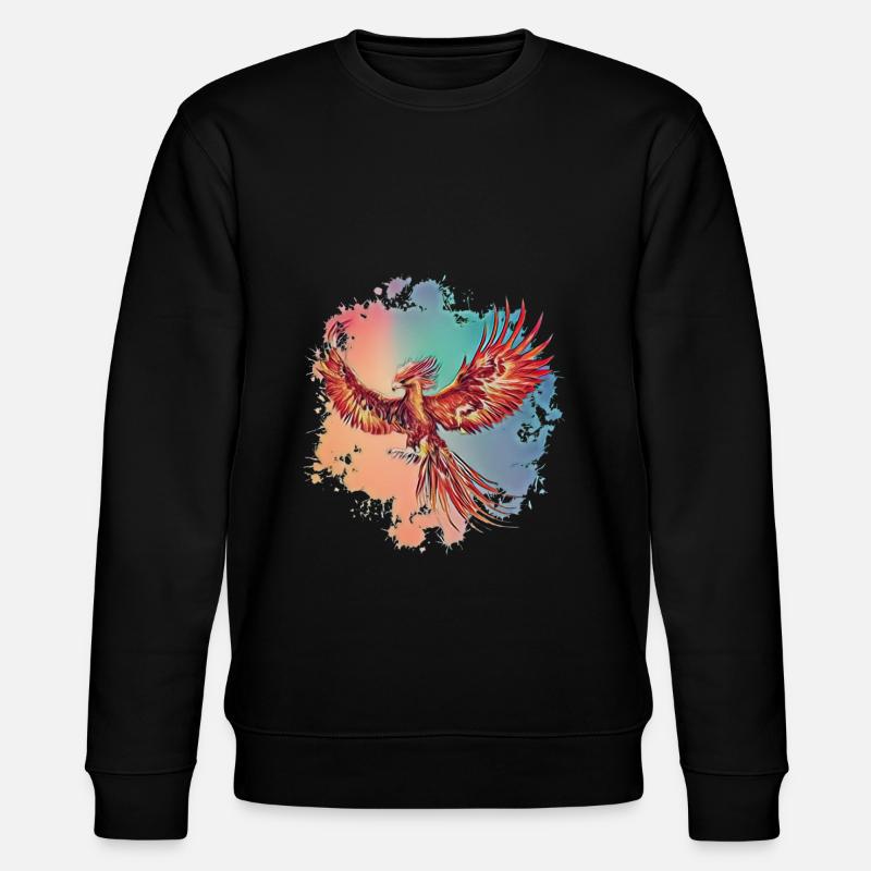 Phoenix - Stanley/Stella Unisex Bio-Sweatshirt CHANGER  - Schwarz