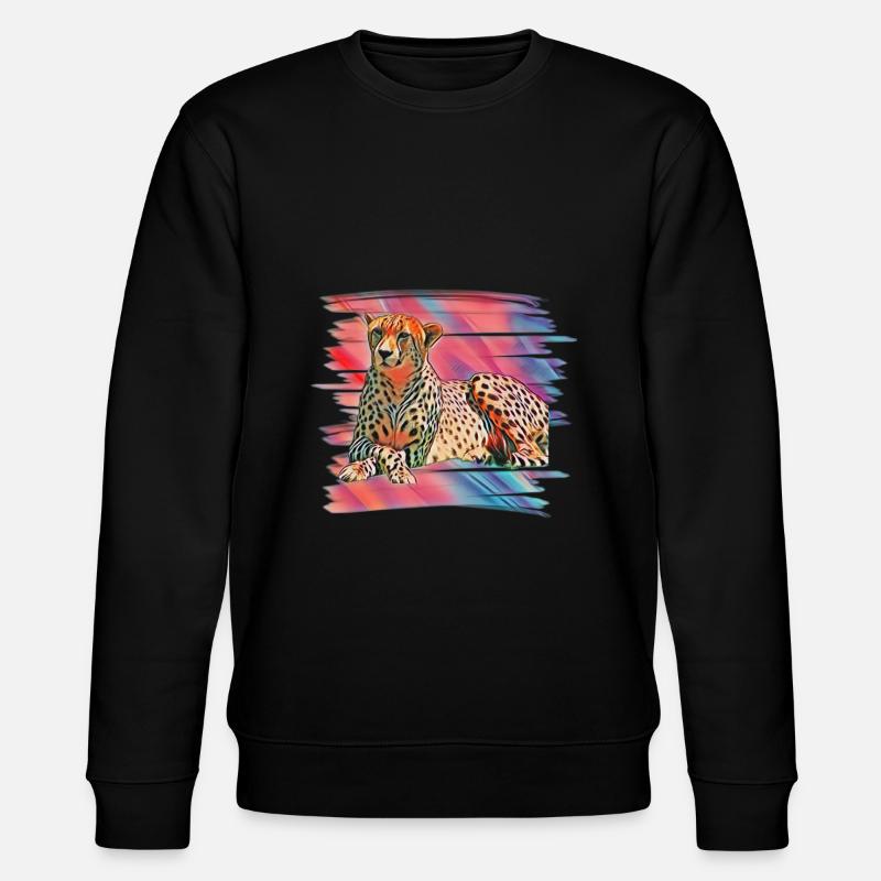 guépard - Sweat bio CHANGER Stanley/Stella Unisexe - noir