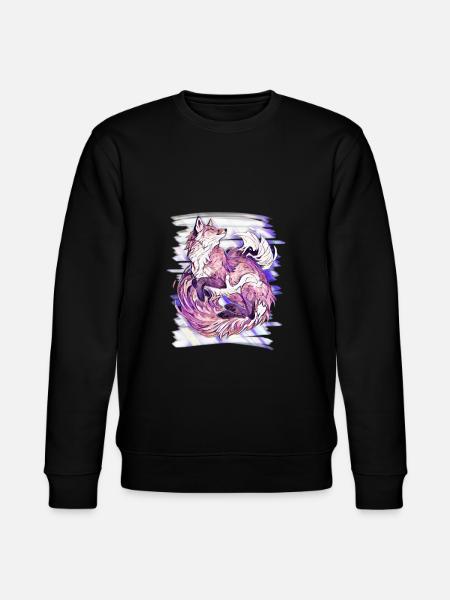 Fox - Stanley/Stella CHANGER Unisex Organic Sweatshirt - black