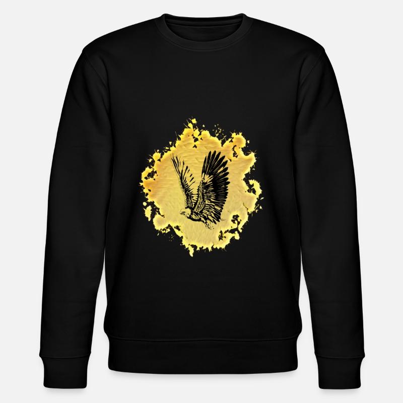 Eagle - Stanley/Stella CHANGER Unisex Organic Sweatshirt - black