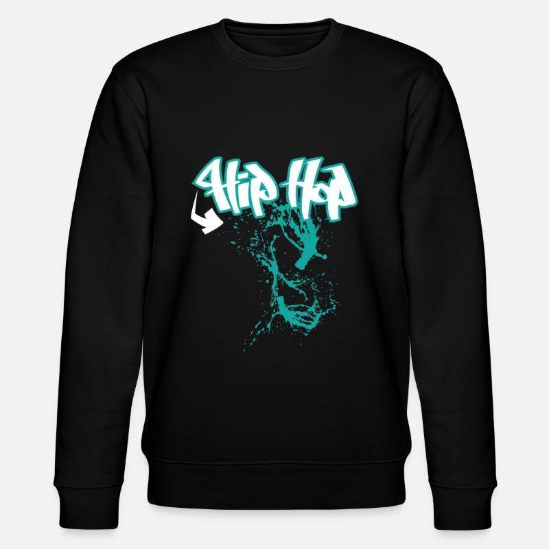 Musique rap hip hop - Sweat bio CHANGER Stanley/Stella Unisexe - noir