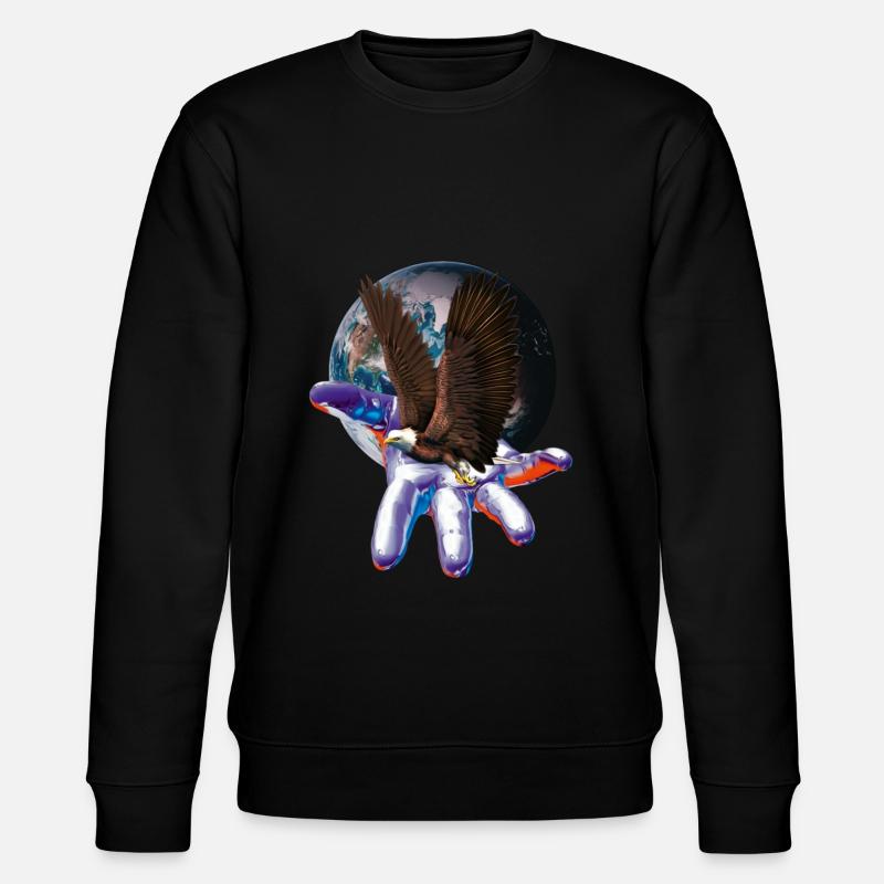 Adler - Sweat bio CHANGER Stanley/Stella Unisexe - noir