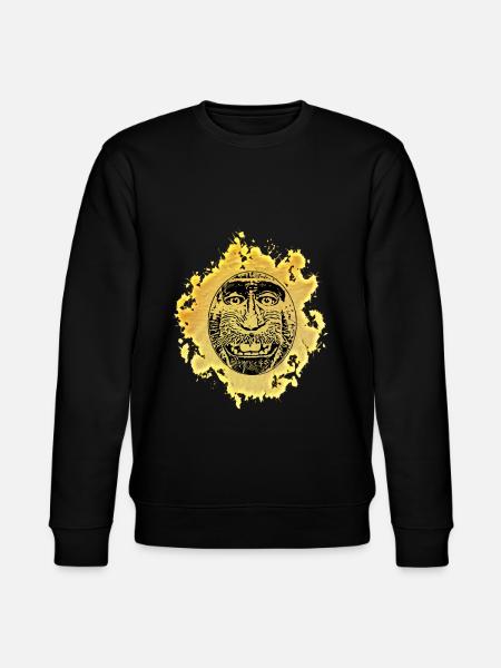 Affe - Stanley/Stella Unisex Bio-Sweatshirt CHANGER  - Schwarz