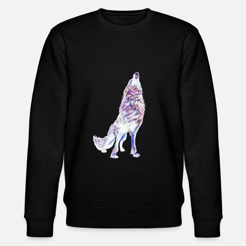 Wolf - Sweat bio CHANGER Stanley/Stella Unisexe - noir