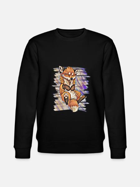 Fox - Stanley/Stella CHANGER Unisex Organic Sweatshirt - black