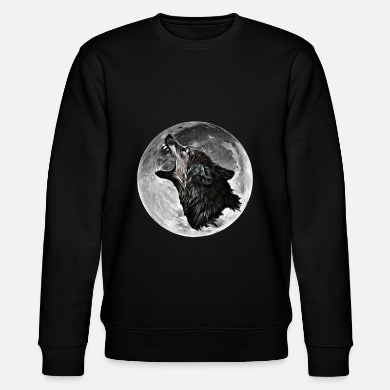 Wolf - Sweat bio CHANGER Stanley/Stella Unisexe - noir