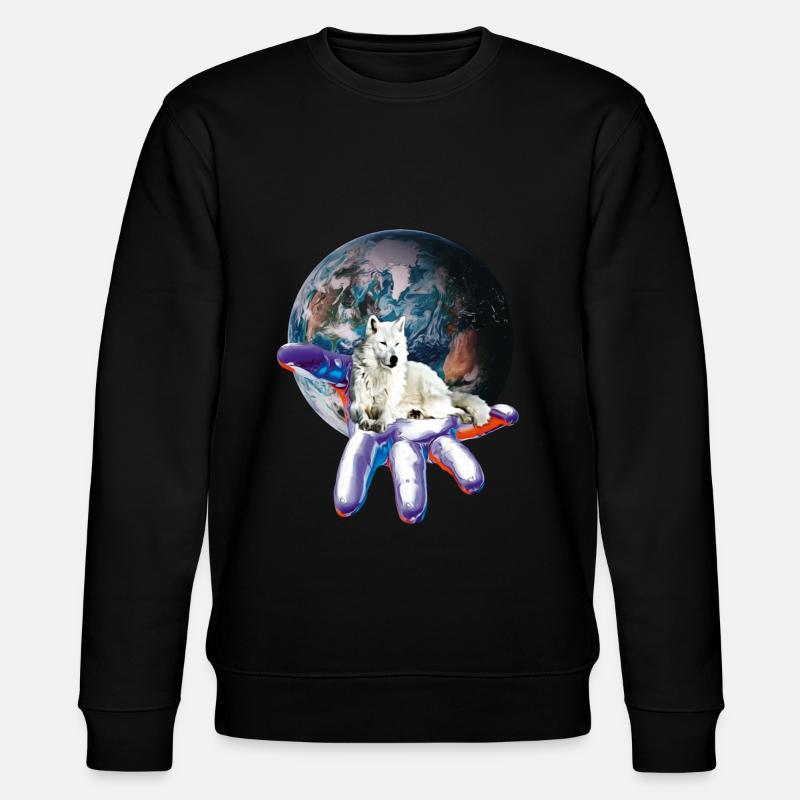 Wolf - Sweat bio CHANGER Stanley/Stella Unisexe - noir