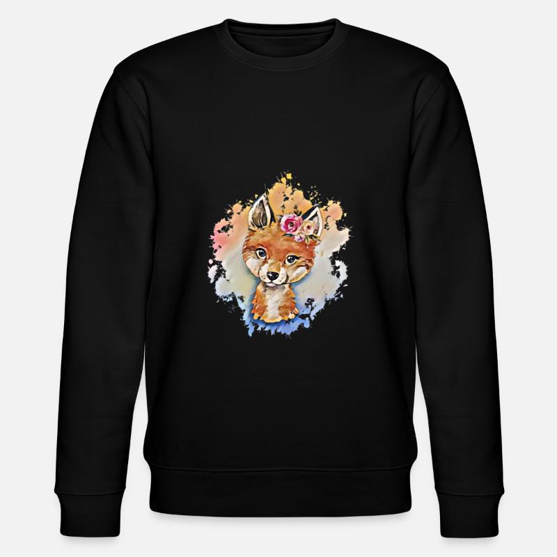 Renard - Sweat bio CHANGER Stanley/Stella Unisexe - noir