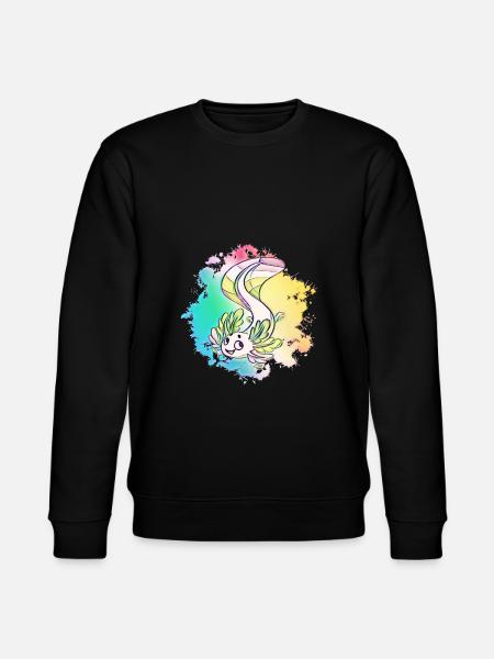 Axolotl - Sweat bio CHANGER Stanley/Stella Unisexe - noir