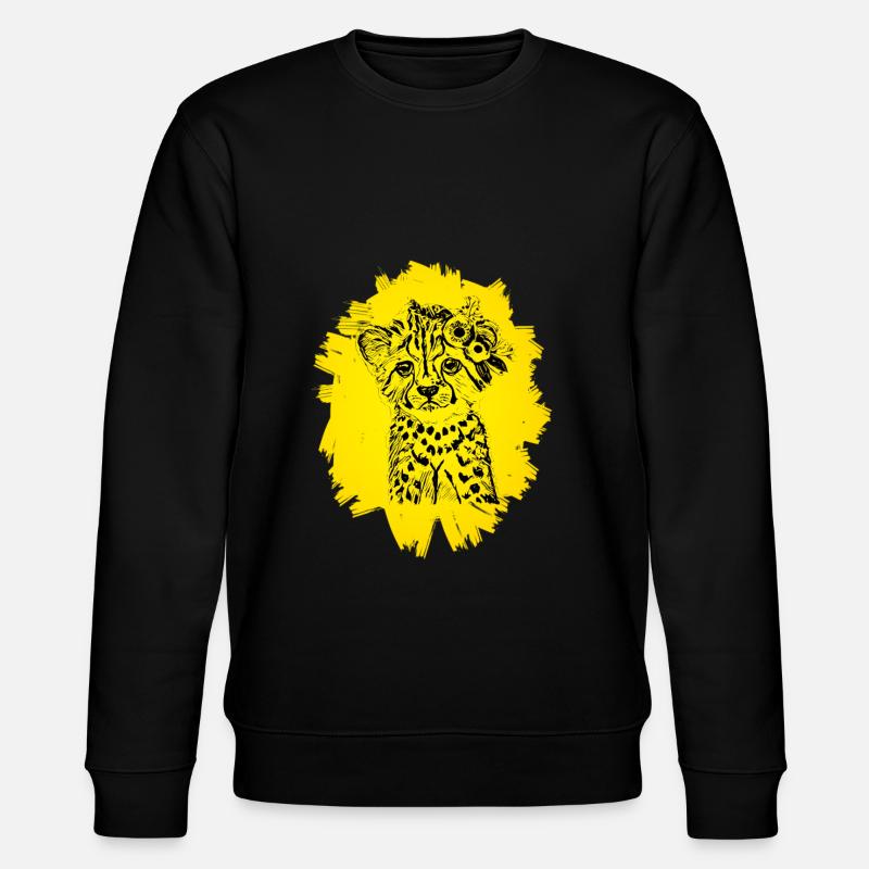 Guépard - Sweat bio CHANGER Stanley/Stella Unisexe - noir