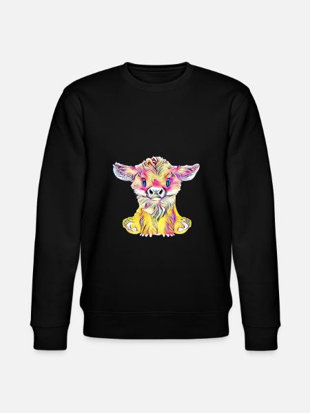 Vache - Sweat bio CHANGER Stanley/Stella Unisexe - noir