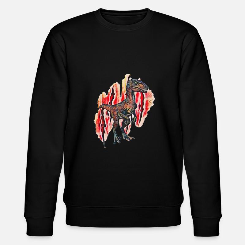 Velociraptor - Sweat bio CHANGER Stanley/Stella Unisexe - noir