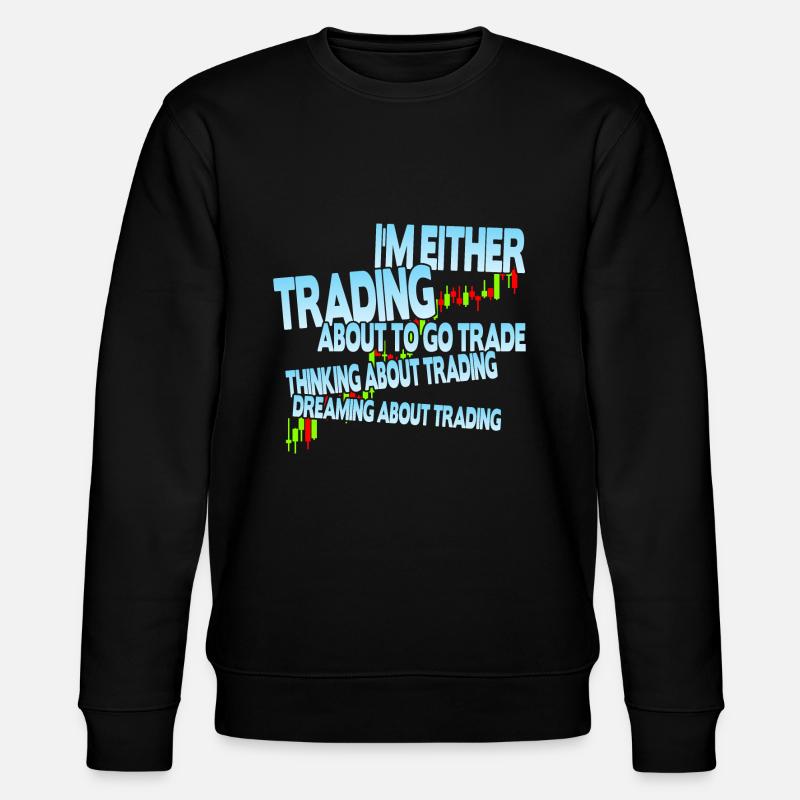 I'm either trading - Stanley/Stella Unisex Bio-Sweatshirt CHANGER  - Schwarz