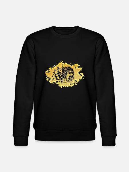 Lion - Stanley/Stella CHANGER Unisex Organic Sweatshirt - black