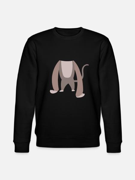 MONKEY Costume Halloween - Stanley/Stella CHANGER Unisex Organic Sweatshirt - black