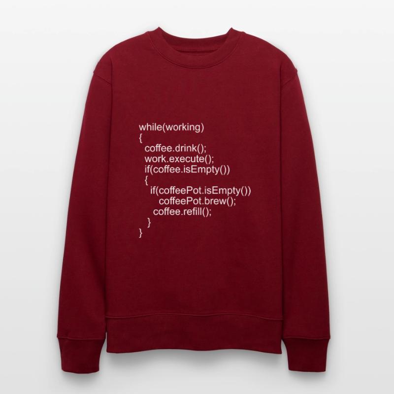 Quellcode Programmcode für Programmierer Stanley/Stella Unisex Bio-Sweatshirt CHANGER 