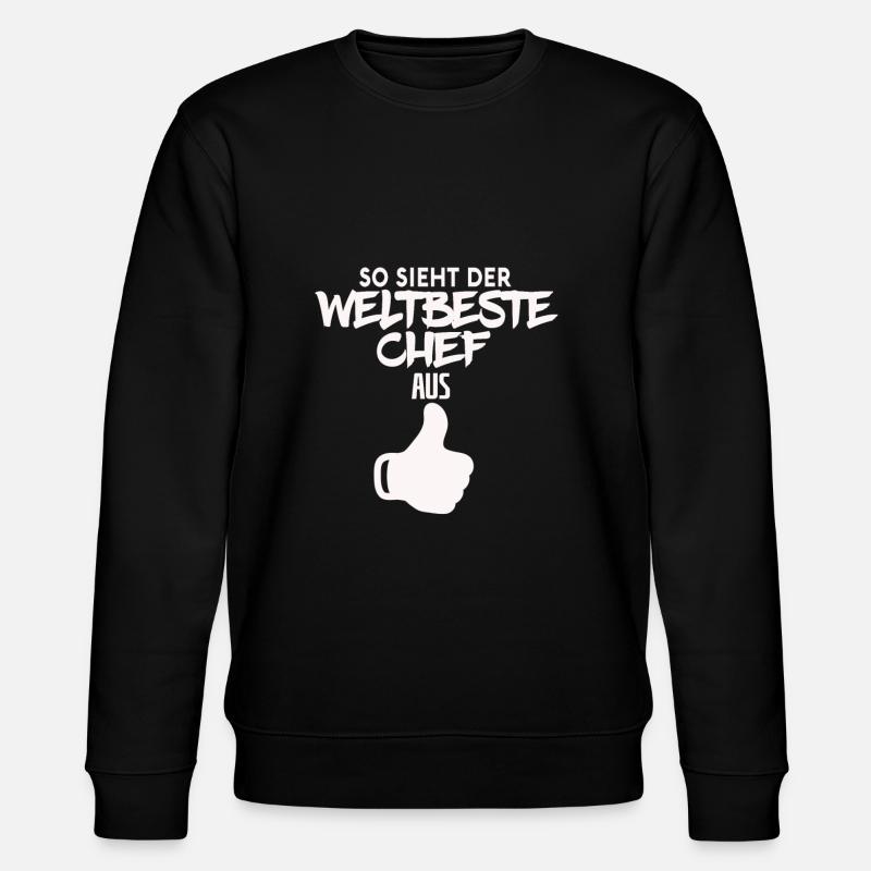 chef - Stanley/Stella Unisex Bio-Sweatshirt CHANGER - Schwarz