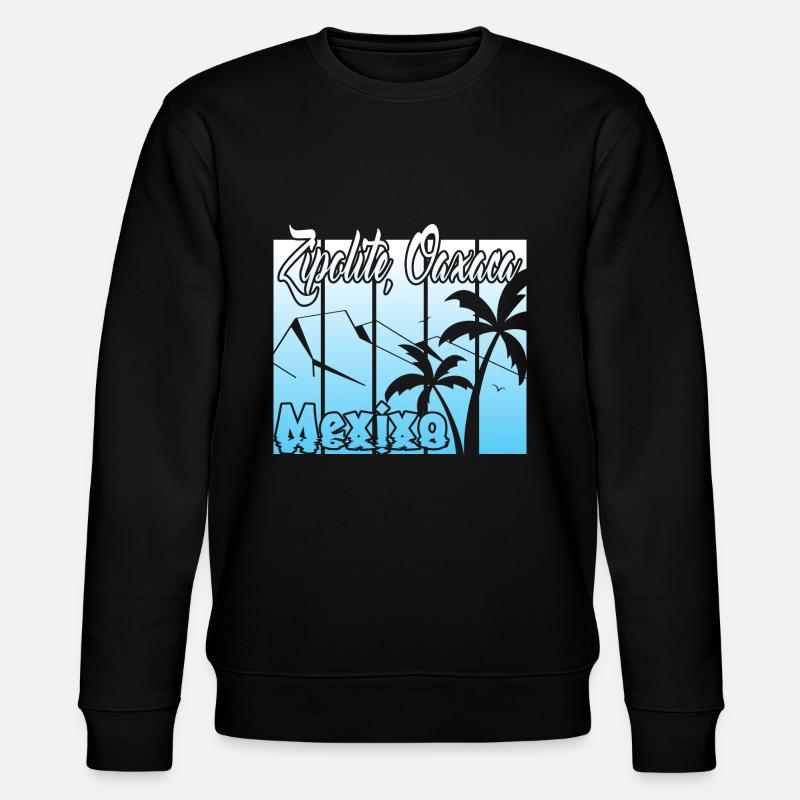 Zipolite Oaxaca - Sweat bio CHANGER Stanley/Stella Unisexe - noir