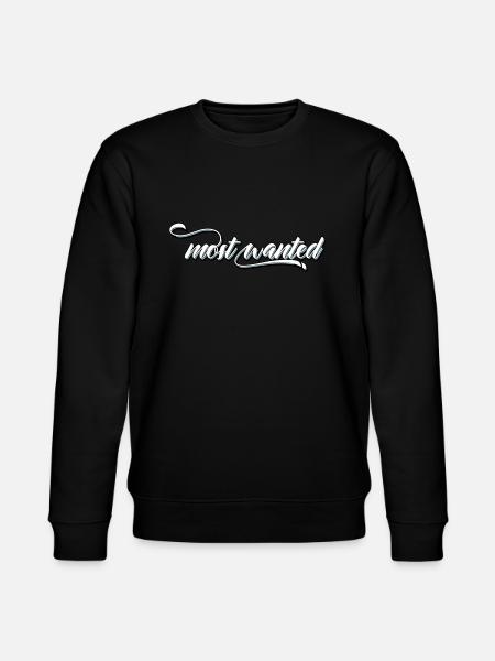 most wanted - Stanley/Stella CHANGER Unisex Organic Sweatshirt - black