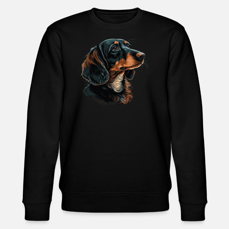 Teckel - Sweat bio CHANGER Stanley/Stella Unisexe - noir