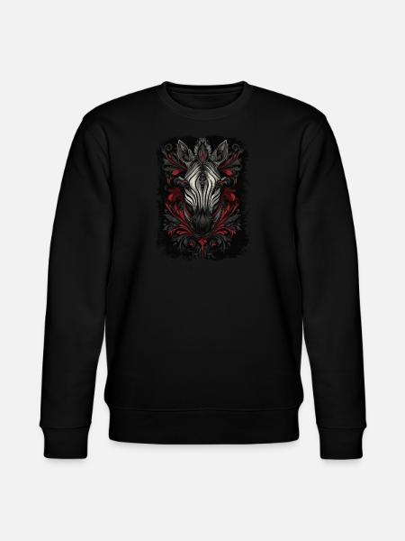 Zebra - Stanley/Stella CHANGER Unisex Organic Sweatshirt - black