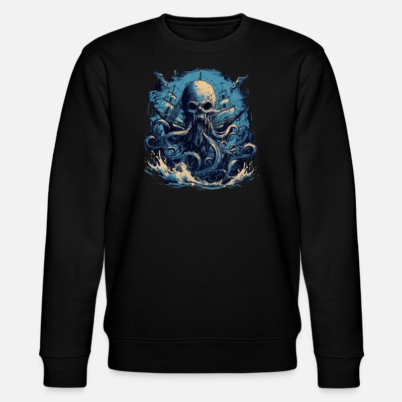 Monstre marin - Sweat bio CHANGER Stanley/Stella Unisexe - noir