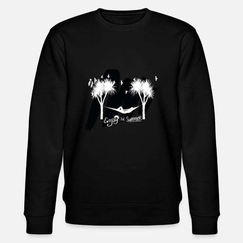 Hängematte - Stanley/Stella Unisex Bio-Sweatshirt CHANGER  - Schwarz