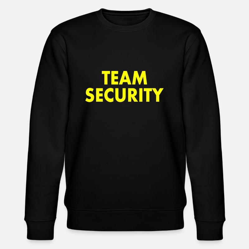 Team security - Sweat bio CHANGER Stanley/Stella Unisexe - noir
