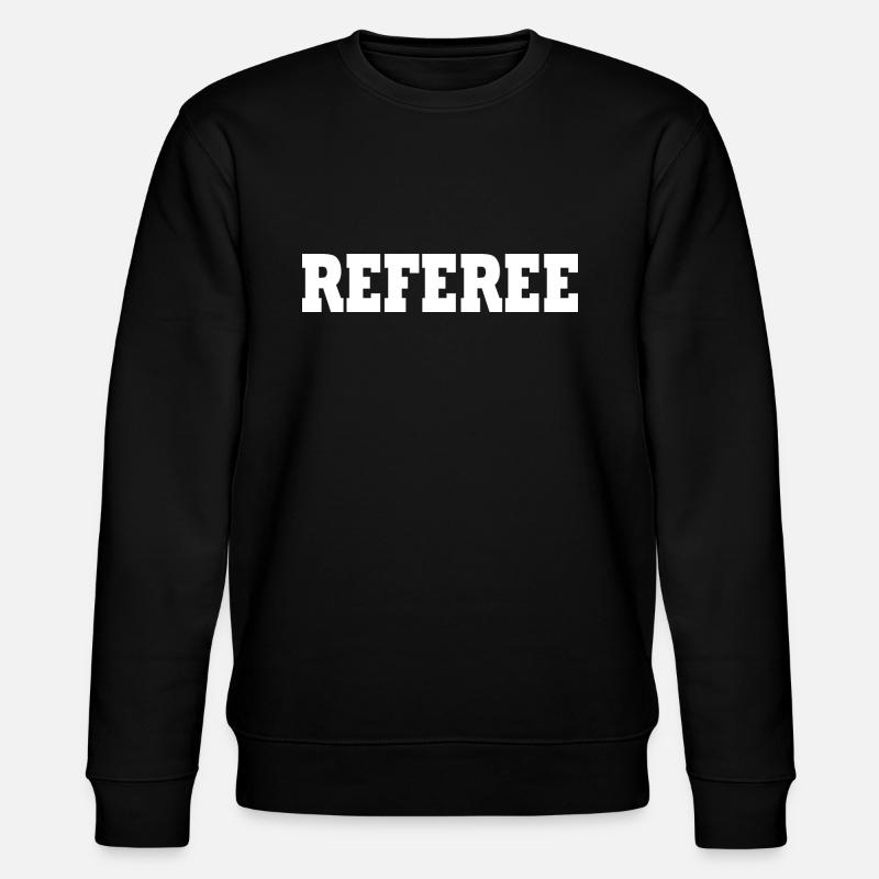 Referee - Stanley/Stella CHANGER Unisex Organic Sweatshirt - black
