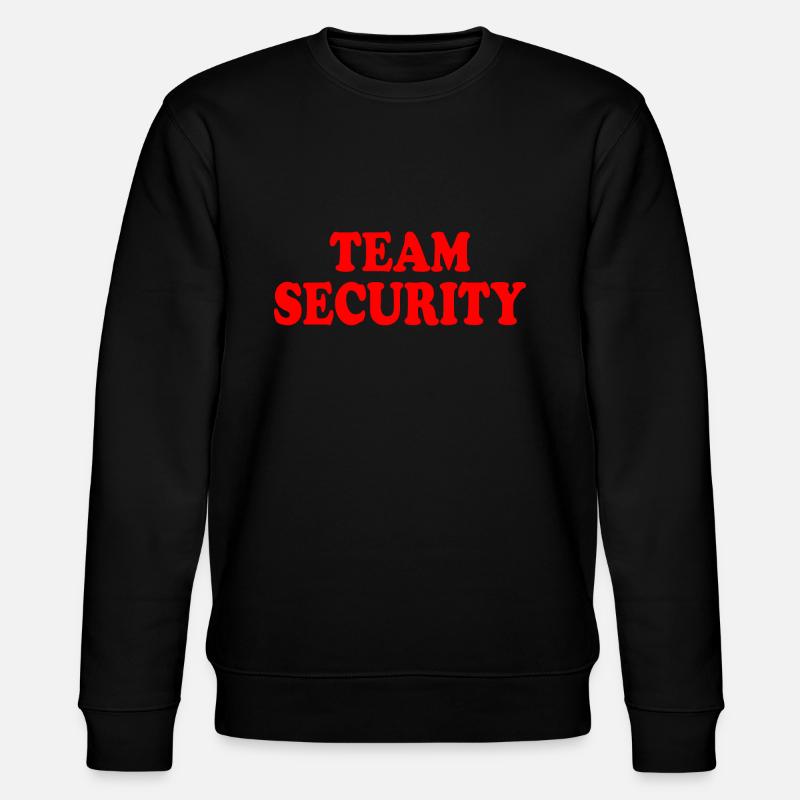 Team security - Stanley/Stella Unisex Bio-Sweatshirt CHANGER  - Schwarz