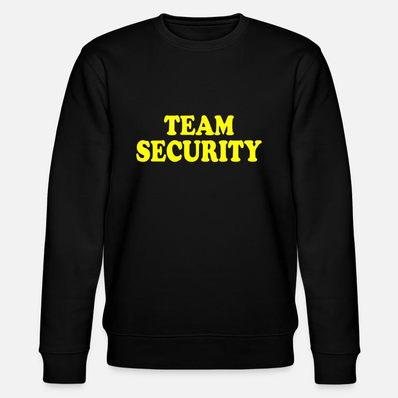 Team security - Stanley/Stella CHANGER Unisex Organic Sweatshirt - black