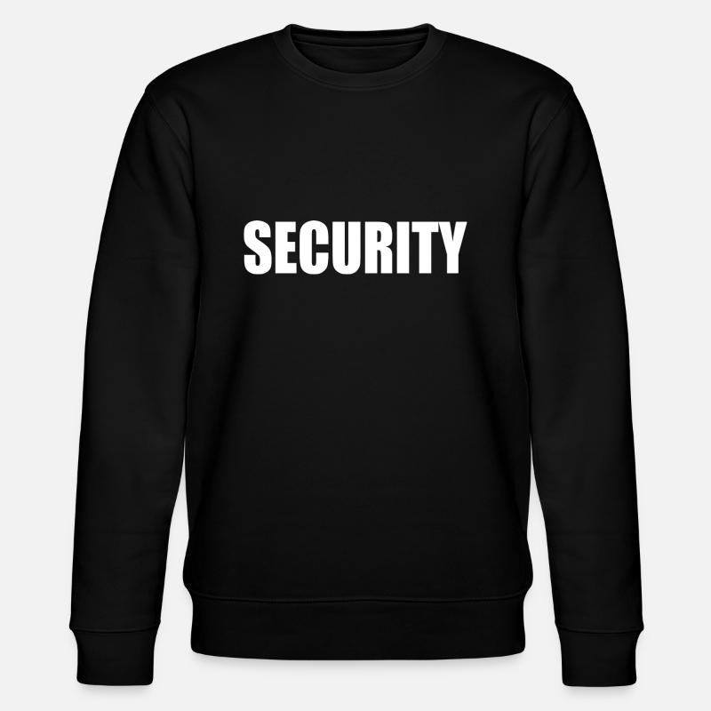 Security - Stanley/Stella Unisex Bio-Sweatshirt CHANGER  - Schwarz