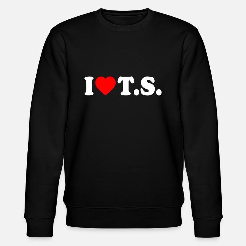 I love ts - Sweat bio CHANGER Stanley/Stella Unisexe - noir