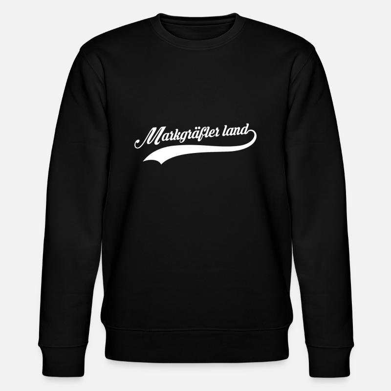 Markgräflerland - Stanley/Stella Unisex Bio-Sweatshirt CHANGER  - Schwarz